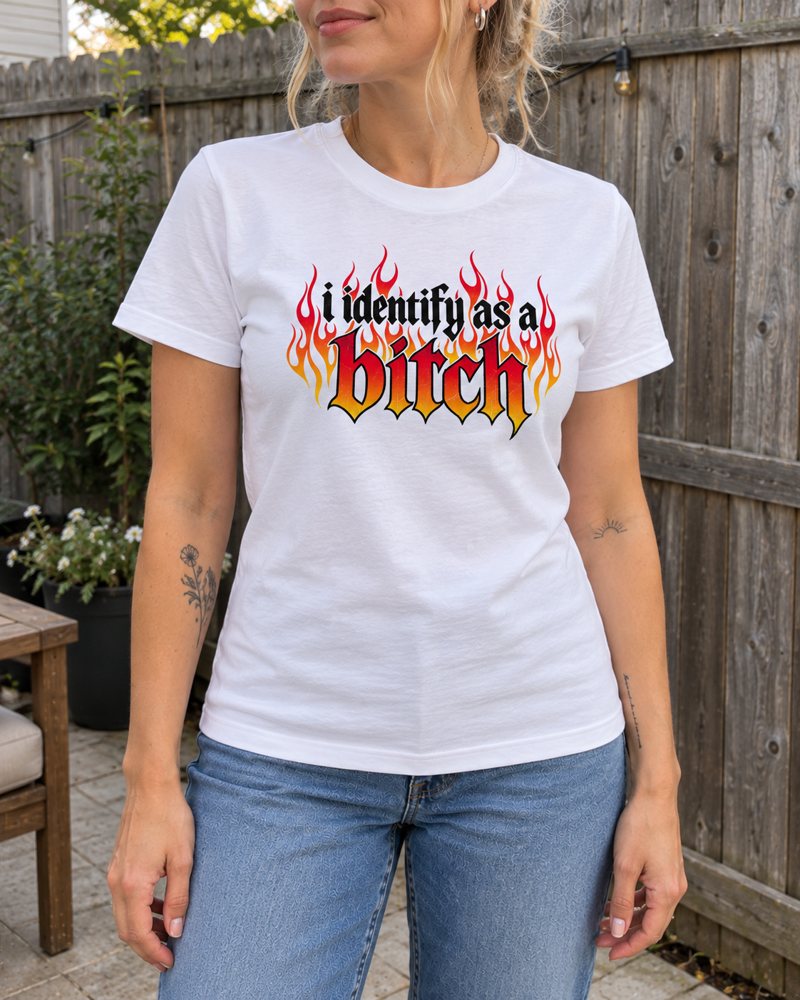 I Identify as a Bitch Tee