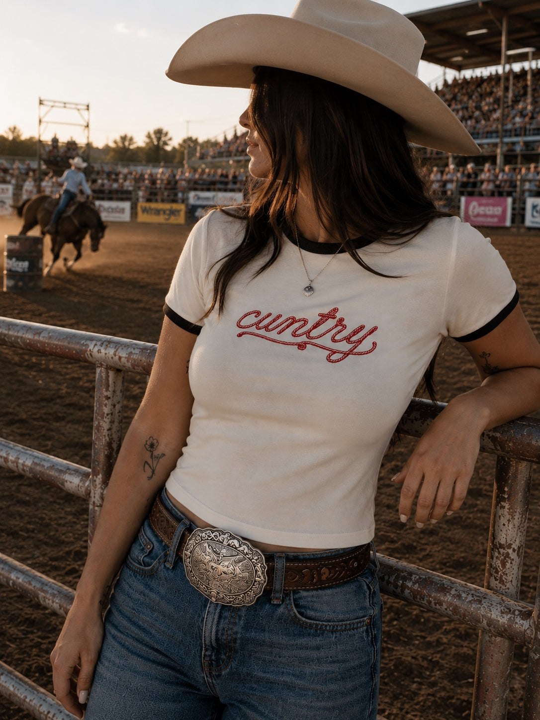 Cuntry Ringer Tee