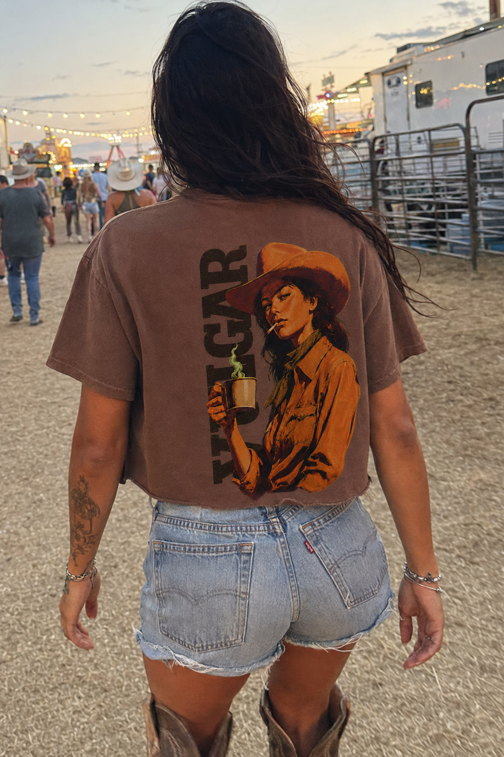 The Vulgar Before Coffee Tee