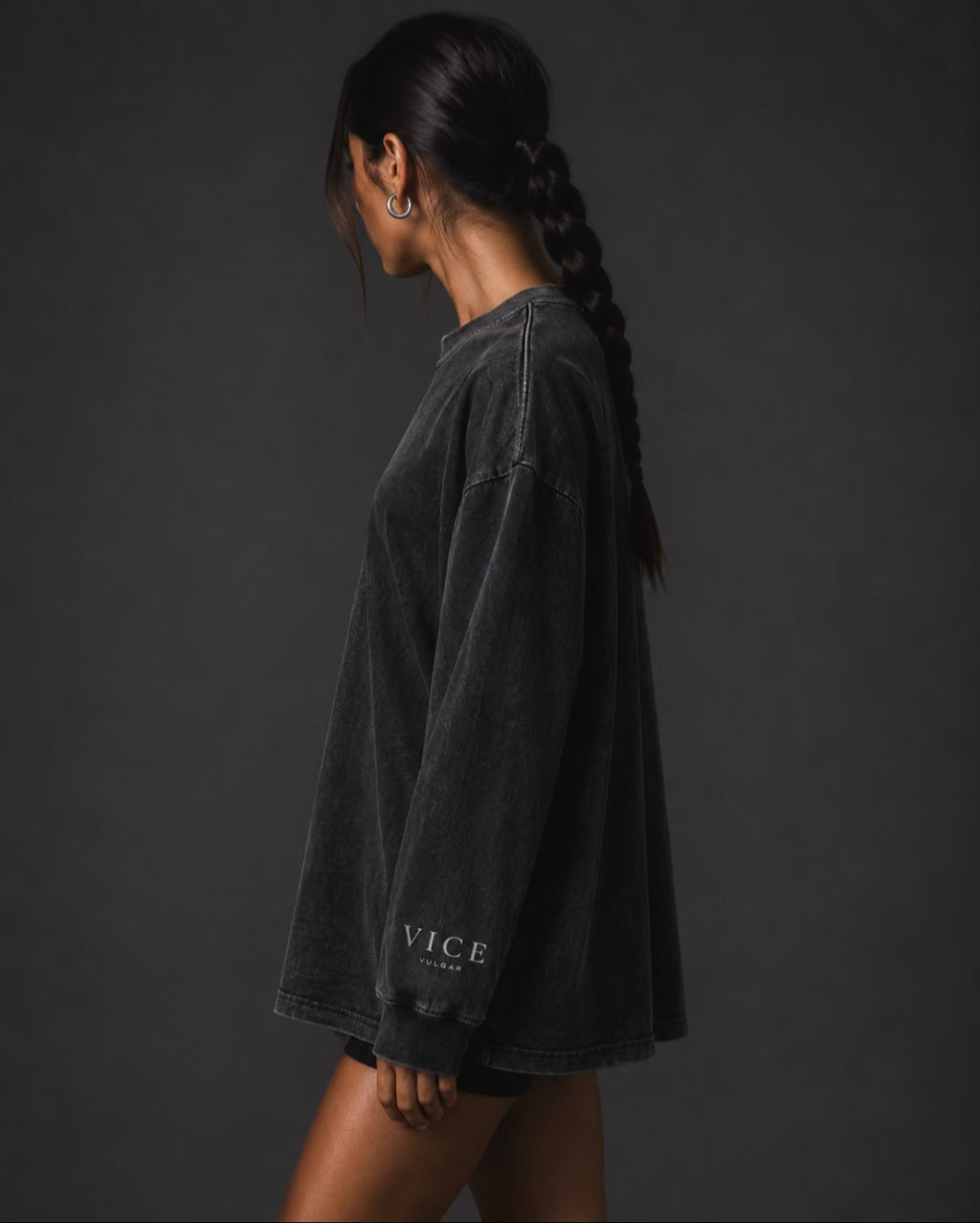 Vice Long Sleeve Wash Tee